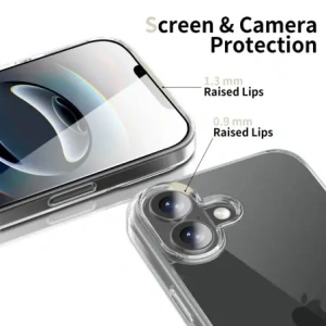 Etui Tech-Protect Flexair Hybrid do Apple iPhone 17 Clear