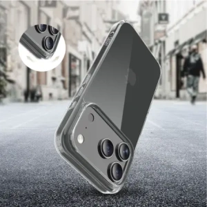 Etui Tech-Protect Flexair Hybrid do Apple iPhone 17 Pro Clear