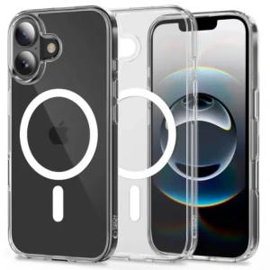 Etui Tech-Protect Flexair Hybrid MagSafe do Apple iPhone 17 Clear