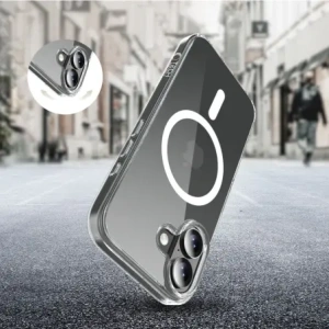 Etui Tech-Protect Flexair Hybrid MagSafe do Apple iPhone 17 Clear