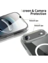Etui Tech-Protect Flexair Hybrid MagSafe do Apple iPhone Air Clear