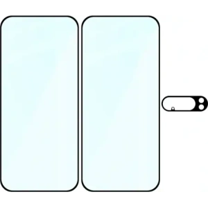 2x Szkło na ekran + szkło na aparat BIZON Edge Pack do Google Pixel 10 Pro