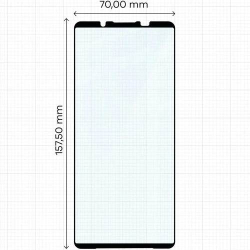 2x Szkło na ekran + szkło na aparat BIZON Edge Pack do Sony Xperia 1 VII