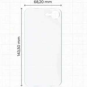 Folia hydrożelowa na tył Bizon Glass Hydrogel do Apple iPhone 16e