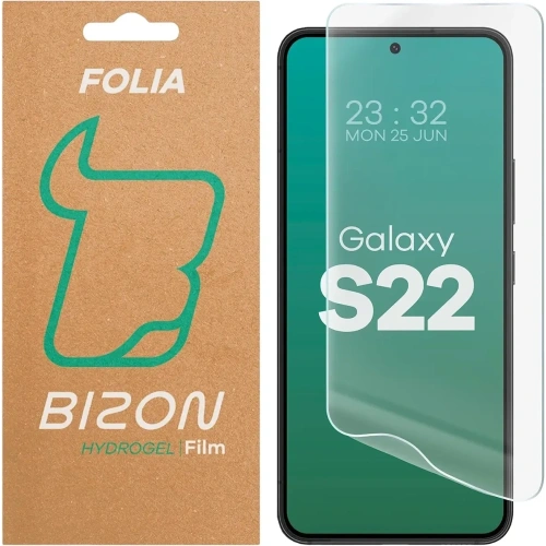 Folia hydrożelowa na ekran Bizon Glass Hydrogel Front do Samsung Galaxy S22