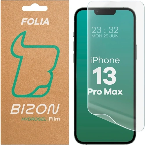 Folia hydrożelowa na ekran Bizon Glass Hydrogel Front do Apple iPhone 13 Pro Max