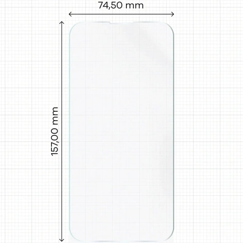 Folia hydrożelowa na ekran Bizon Glass Hydrogel Front do Apple iPhone 13 Pro Max