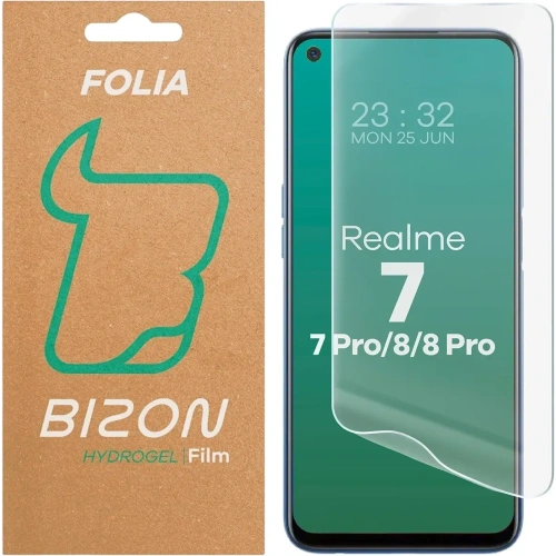 Folia hydrożelowa na ekran Bizon Glass Hydrogel Front do Realme 8 Pro / 8 / 7 / 7 Pro