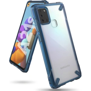 Ringke Fusion-X Samsung Galaxy A21s Space Blue