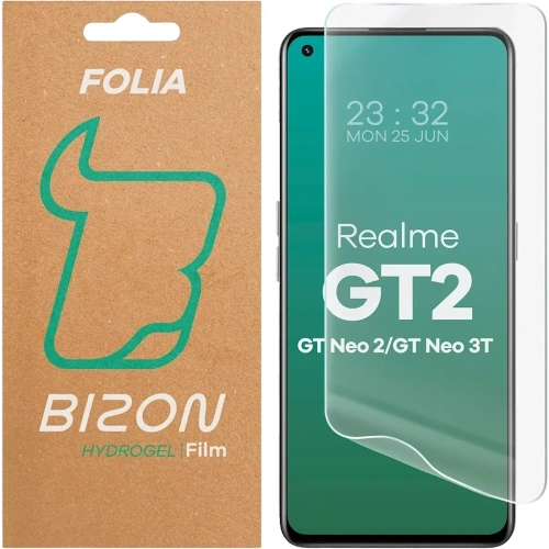 Folia hydrożelowa na ekran Bizon Glass Hydrogel Front do Realme GT2 / GT Neo 2 / GT Neo 3T