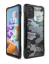 Hurtownia GSM - Etui Ringke Fusion-X Samsung Galaxy A21s Camo (Moro) Černé - RGK1213MOB - {ean13} - Hurt