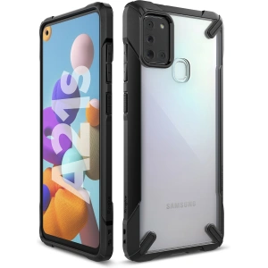 Wholesale Ringke Fusion-X Samsung Galaxy A21s Black - RGK1211BLK - {ean13} - Hurt
