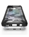 Hurtownia GSM - Etui Ringke Fusion-X Samsung Galaxy A21s Camo (Moro) Černé - RGK1213MOB - {ean13} - Hurt