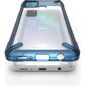Wholesale Ringke Fusion-X Samsung Galaxy A21s Space Blue - RGK1212BLU - {ean13} - Hurt