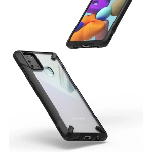 Wholesale Ringke Fusion-X Samsung Galaxy A21s Black - RGK1211BLK - {ean13} - Hurt