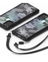 Hurtownia GSM - Etui Ringke Fusion-X Samsung Galaxy A21s Camo (Moro) Černé - RGK1213MOB - {ean13} - Hurt