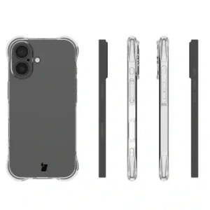 Elastyczne etui Bizon Case Salpa do Apple iPhone 17 przezroczyste
