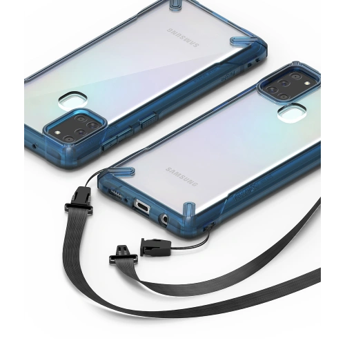 Etui Ringke Fusion-X Samsung Galaxy A21s Space Blue