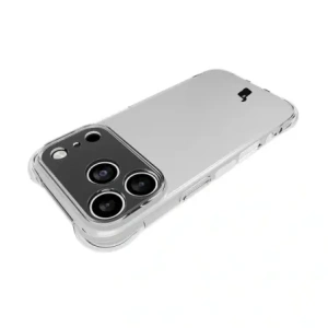 Elastyczne etui Bizon Case Salpa do Apple iPhone 17 Pro przezroczyste