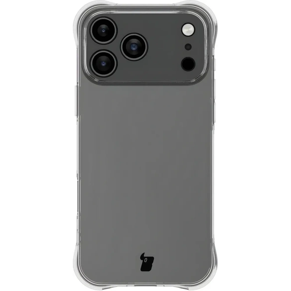 Elastyczne etui Bizon Case Salpa do Apple iPhone 17 Pro Max przezroczyste