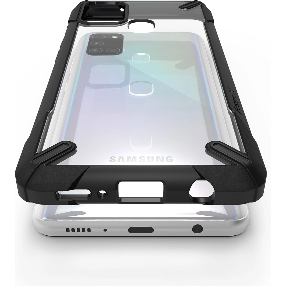 Hurtownia GSM - Etui Ringke Fusion-X Samsung Galaxy A21s černé - RGK1211BLK - {ean13} - Hurt