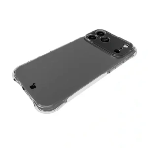 Elastyczne etui Bizon Case Salpa do Apple iPhone 17 Pro Max przezroczyste
