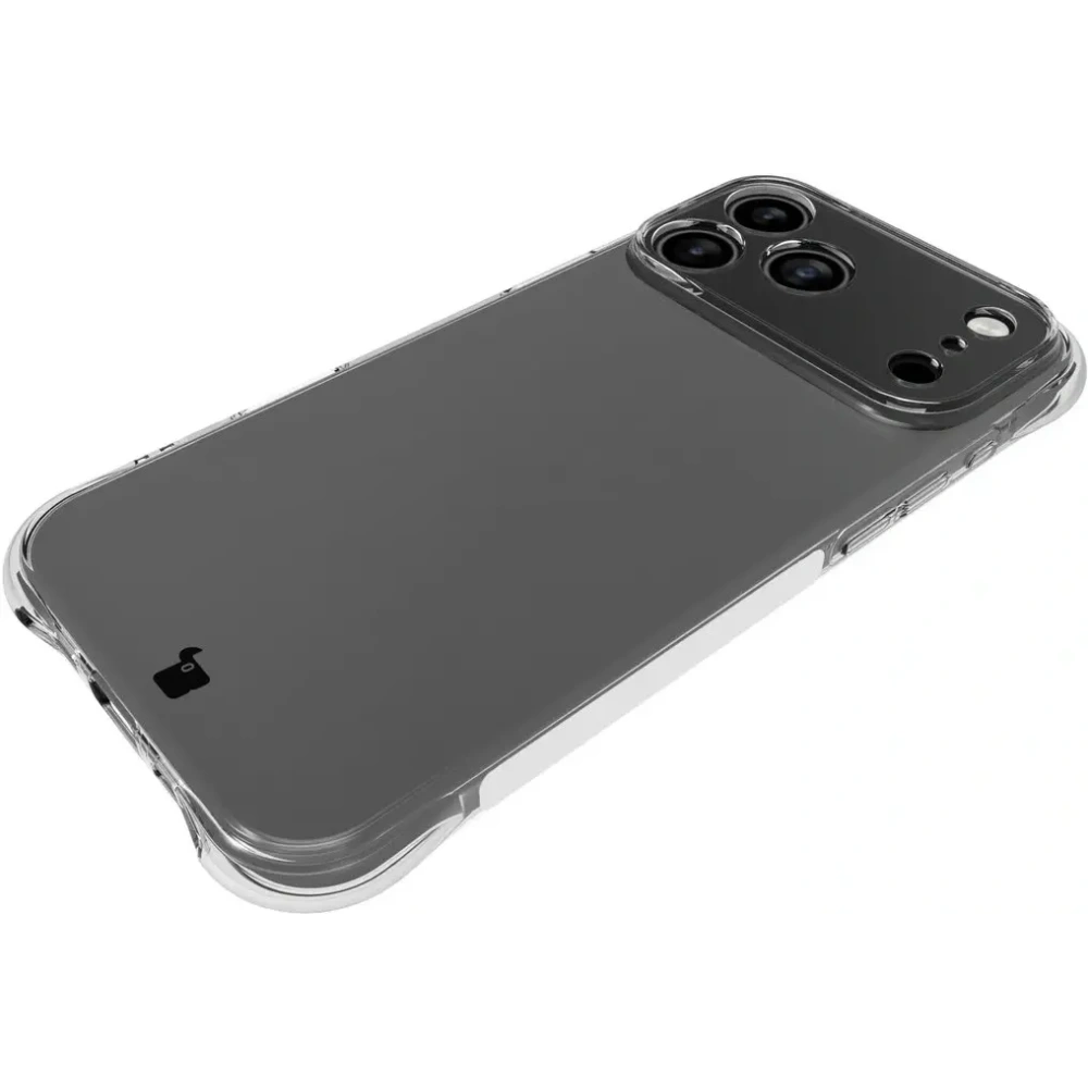 Elastyczne etui Bizon Case Salpa do Apple iPhone 17 Pro Max przezroczyste
