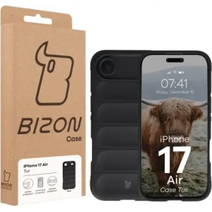 Pancerne etui Bizon Case Tur do Apple iPhone 17 Air czarne