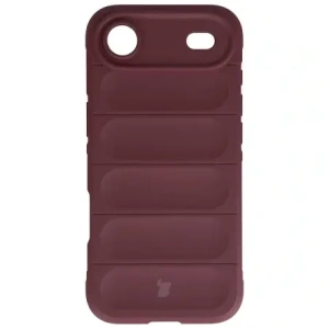 Pancerne etui Bizon Case Tur do Apple iPhone 17 Air burgundowe