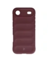 Pancerne etui Bizon Case Tur do Apple iPhone Air burgundowe