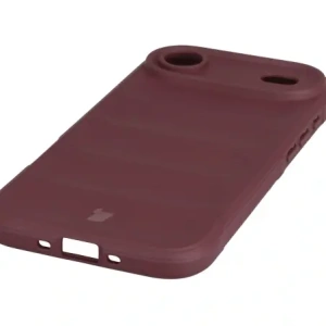 Pancerne etui Bizon Case Tur do Apple iPhone 17 Air burgundowe