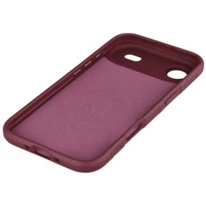 Pancerne etui Bizon Case Tur do Apple iPhone 17 Air burgundowe