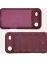 Pancerne etui Bizon Case Tur do Apple iPhone Air burgundowe