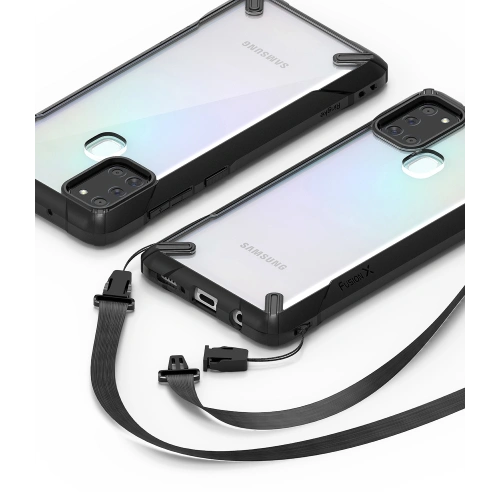 Etui Ringke Fusion-X Samsung Galaxy A21s Black