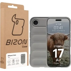 Pancerne etui Bizon Case Tur do Apple iPhone 17 Air jasnoszare