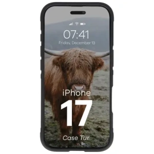 Pancerne etui Bizon Case Tur do Apple iPhone 17 czarne