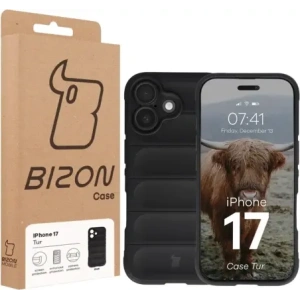 Pancerne etui Bizon Case Tur do Apple iPhone 17 czarne