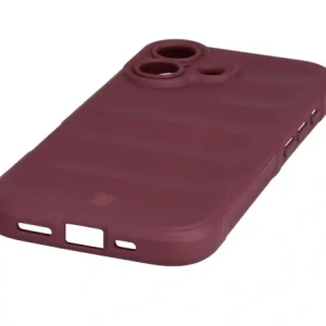 Pancerne etui Bizon Case Tur do Apple iPhone 17 burgundowe
