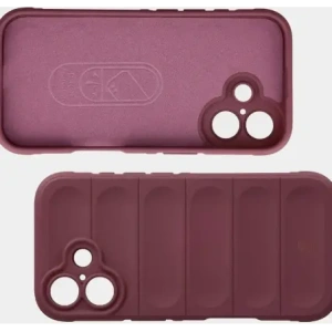 Pancerne etui Bizon Case Tur do Apple iPhone 17 burgundowe