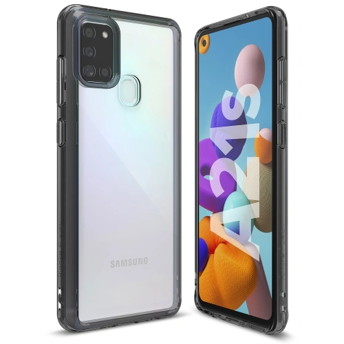 Etui Ringke Fusion Samsung Galaxy A21s Smoke Black