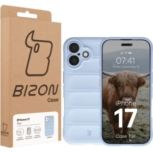 Pancerne etui Bizon Case Tur do Apple iPhone 17 jasnoniebieskie
