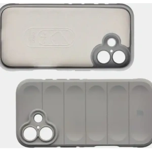 Pancerne etui Bizon Case Tur do Apple iPhone 17 jasnoszare