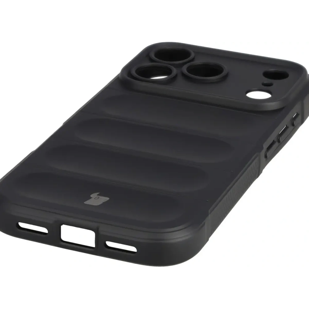Pancerne etui Bizon Case Tur do Apple iPhone 17 Pro czarne