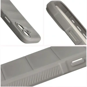 Pancerne etui Bizon Case Tur do Apple iPhone 17 jasnoszare