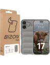 Pancerne etui Bizon Case Tur do Apple iPhone 17 jasnoszare