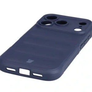 Pancerne etui Bizon Case Tur do Apple iPhone 17 Pro granatowe