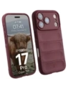 Pancerne etui Bizon Case Tur do Apple iPhone 17 Pro burgundowe