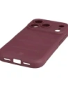 Pancerne etui Bizon Case Tur do Apple iPhone 17 Pro burgundowe