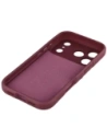 Pancerne etui Bizon Case Tur do Apple iPhone 17 Pro burgundowe