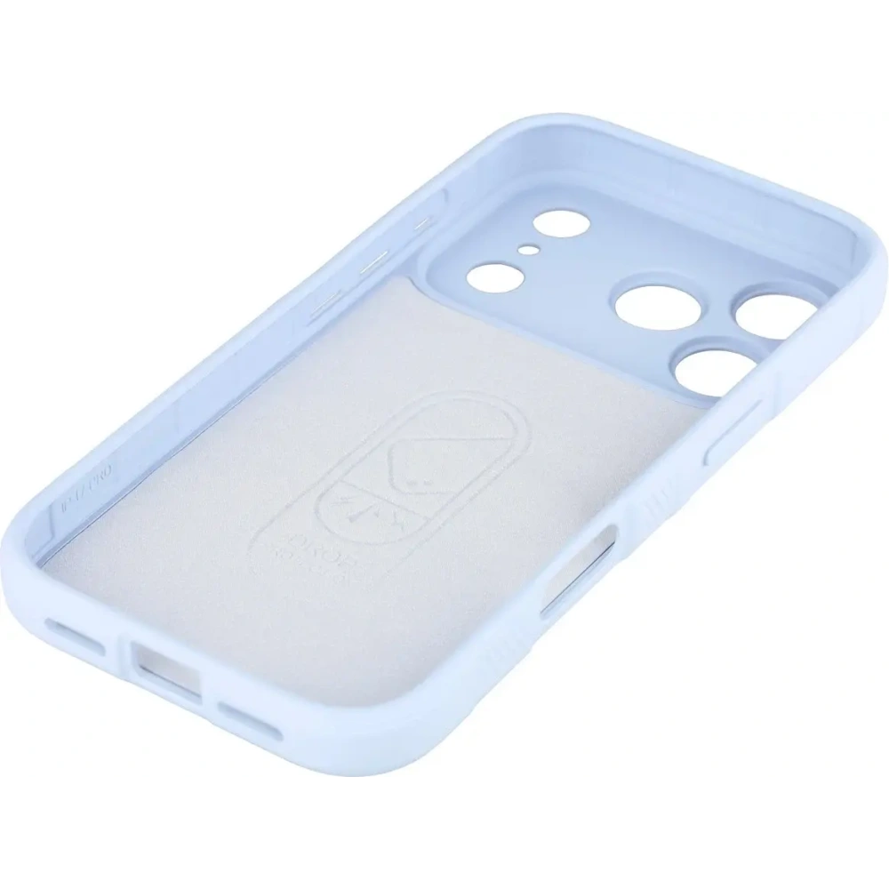 Pancerne etui Bizon Case Tur do Apple iPhone 17 Pro jasnoniebieskie